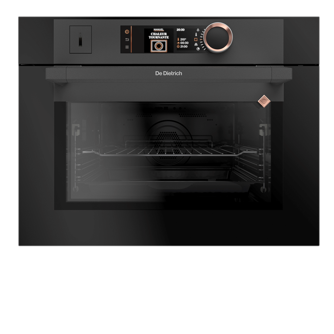 Комбинированный духовой шкаф с паром 45см De Dietrich DKR7580A