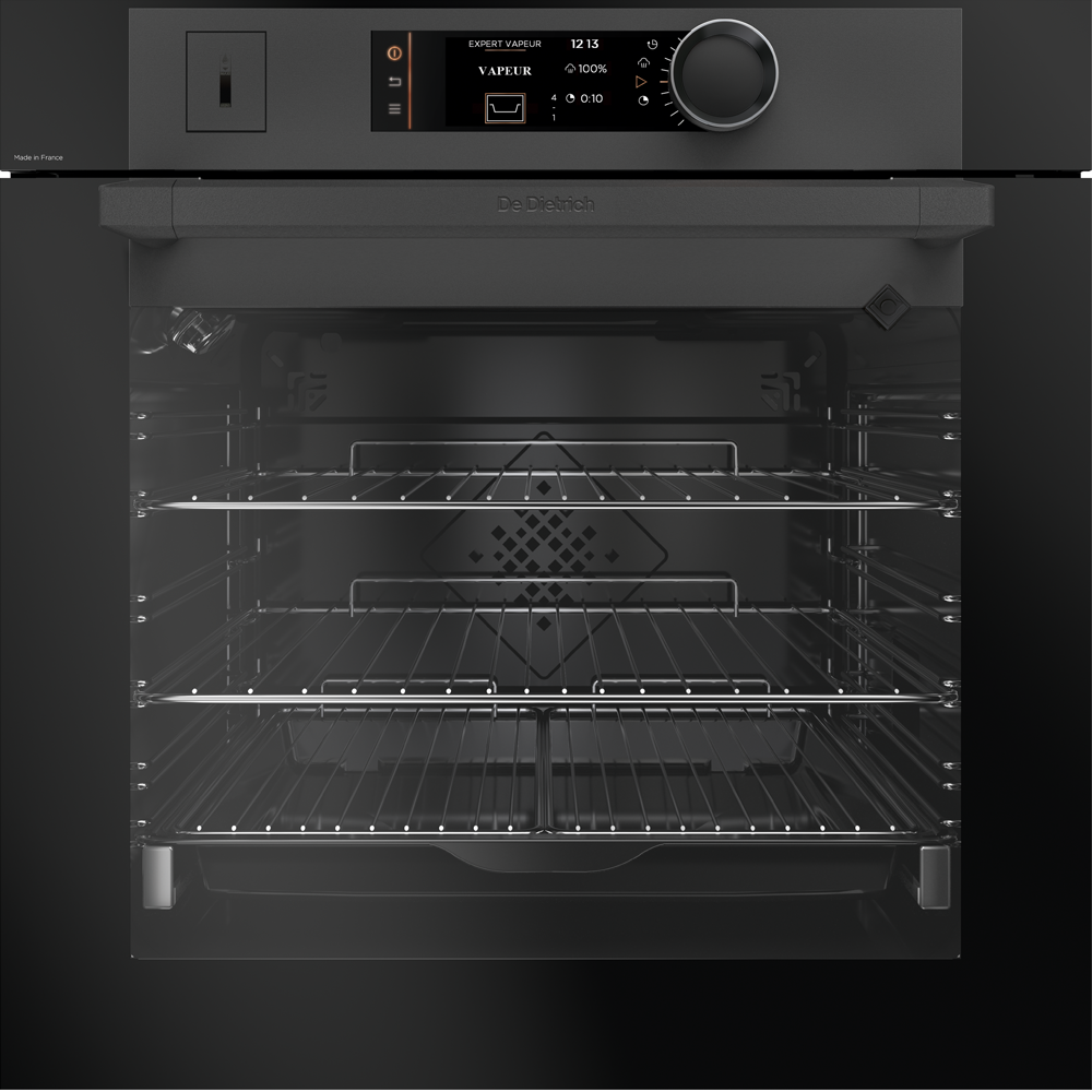 Комбинированный духовой шкаф с паром 3в1 с функцией пара De Dietrich DOR7586BB