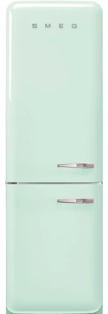 SMEG FAB32LPG6 Отдельностоящий двухдверный холодильник, стиль 50-х годов, 60 см, светло-зеленый, No-