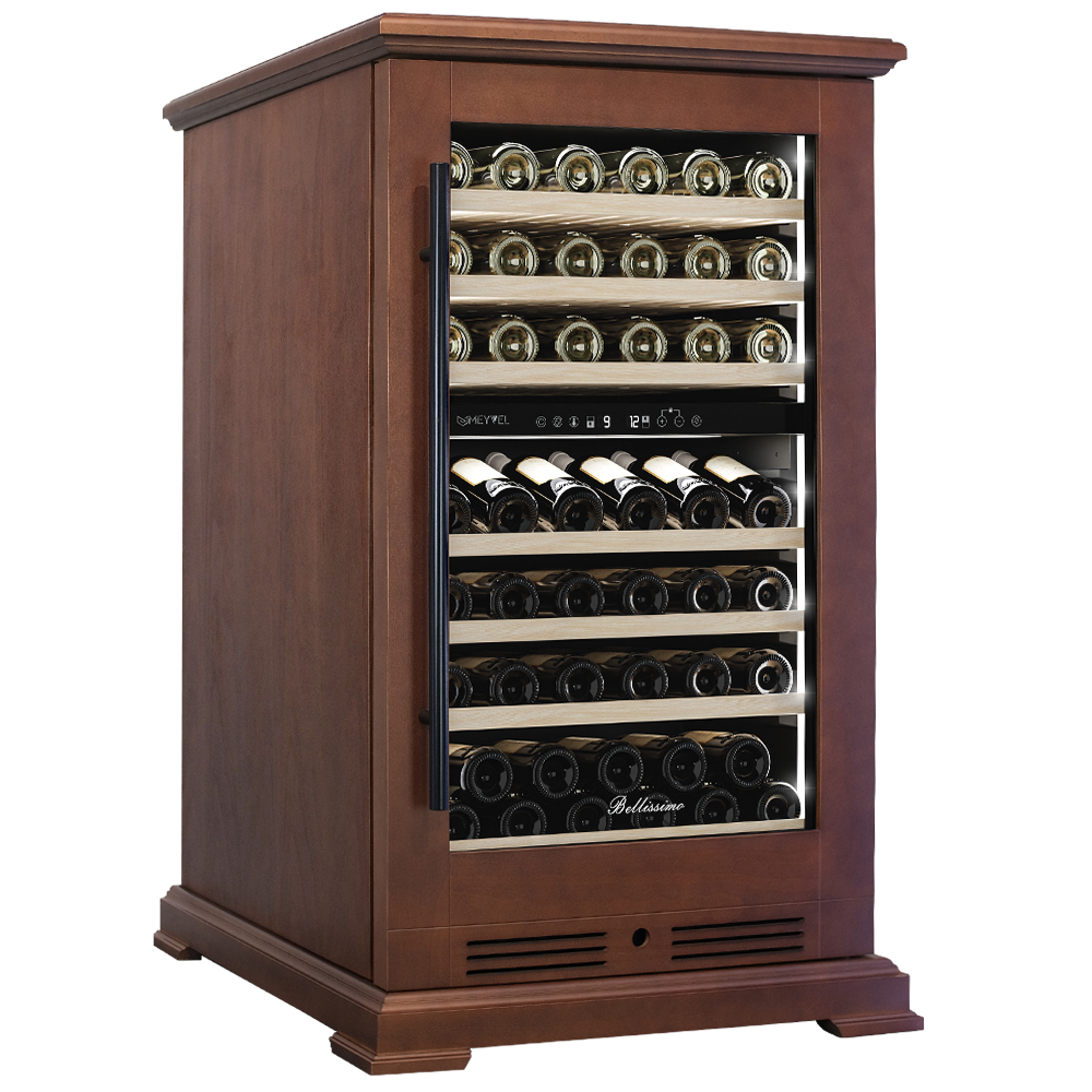 Винный шкаф компрессорный отдельностоящий Meyvel MV77PRO-KBT2 (Итальянский орех)