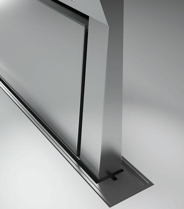 DOWNDRAFT GLASS BLACK 120 Falmec (вытяжка, в столешницу, черное стекло)